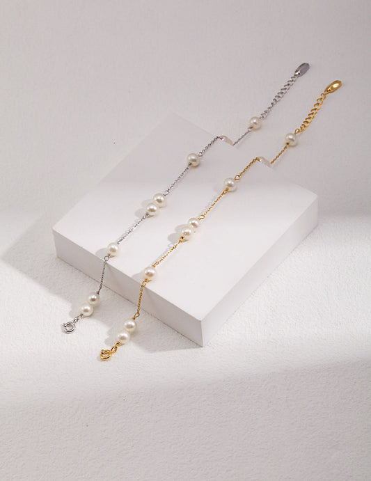 Bracelet de perles délicat