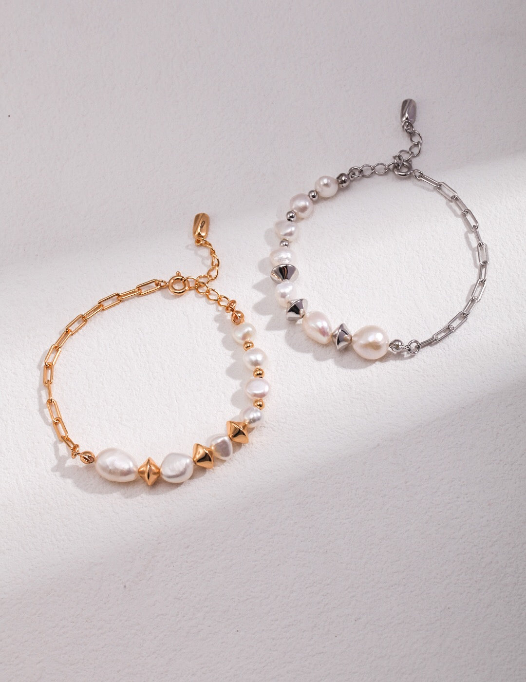 Süßwasser-Kartoffelperlen-Armband