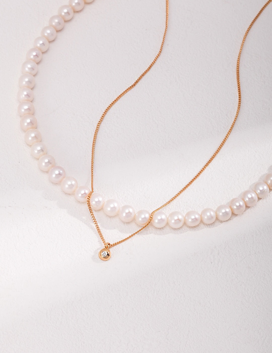 Collier en argent sterling et zircons