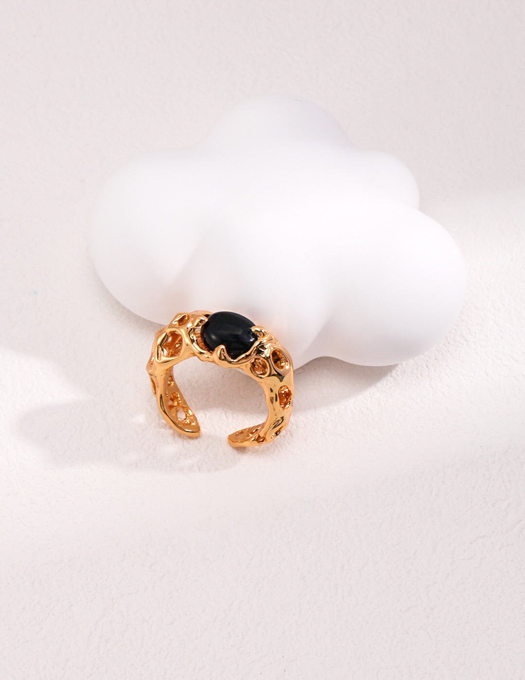 Schwarzer Achatring