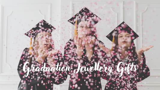 Graduation Jewellery Gifts: Celebrating New Beginnings blog banner by fernovia design