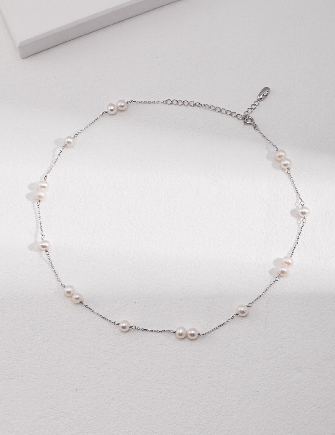 Dainty Freshwater Pearl Choker Necklace