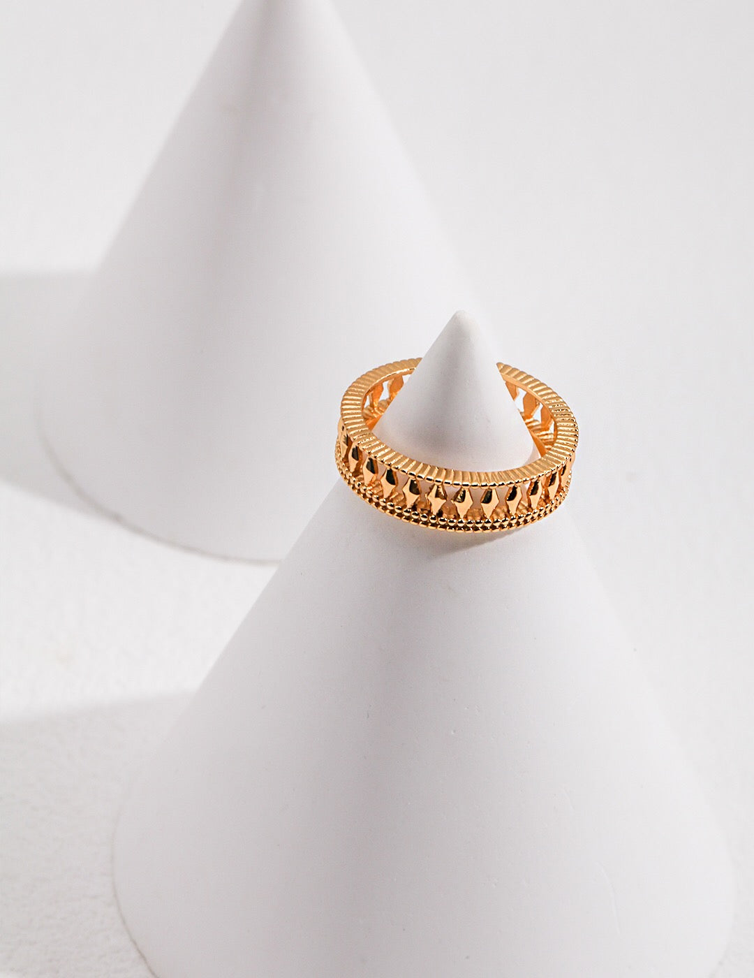 Minimalist Style Hollow Ring