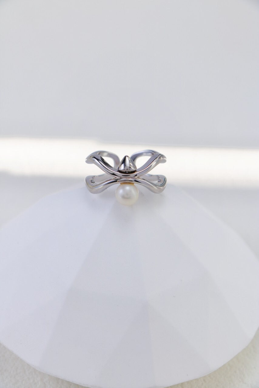 Irregular Simple Pearl Adjustable Ring