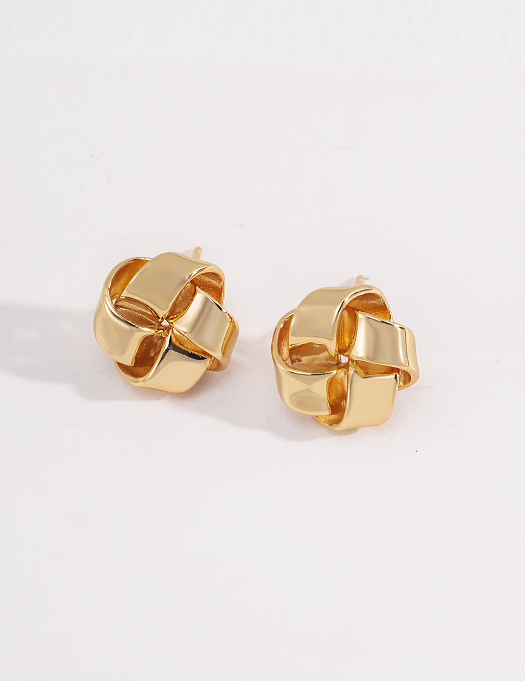 Petite Love Knot Stud Earrings