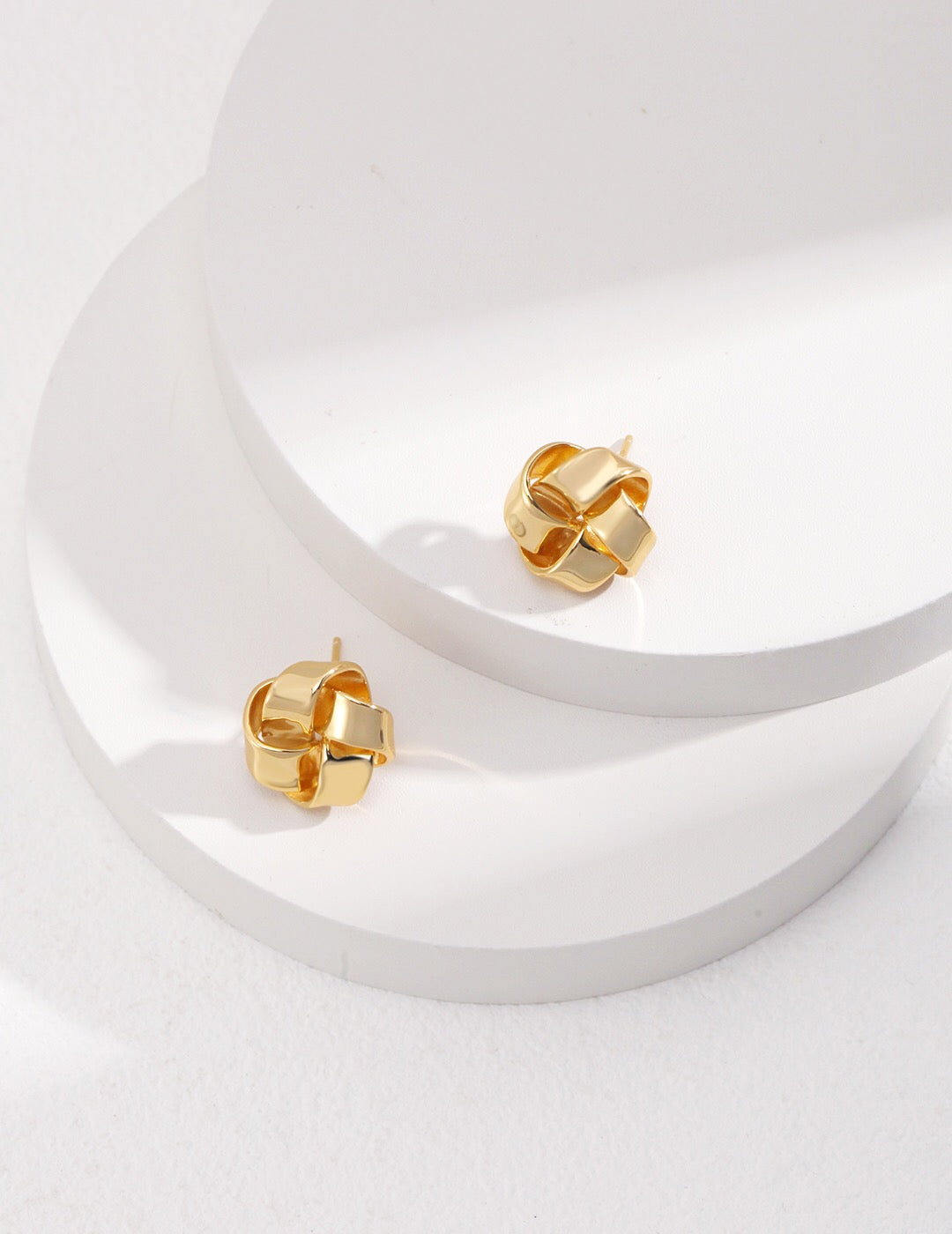 Petite Love Knot Stud Earrings