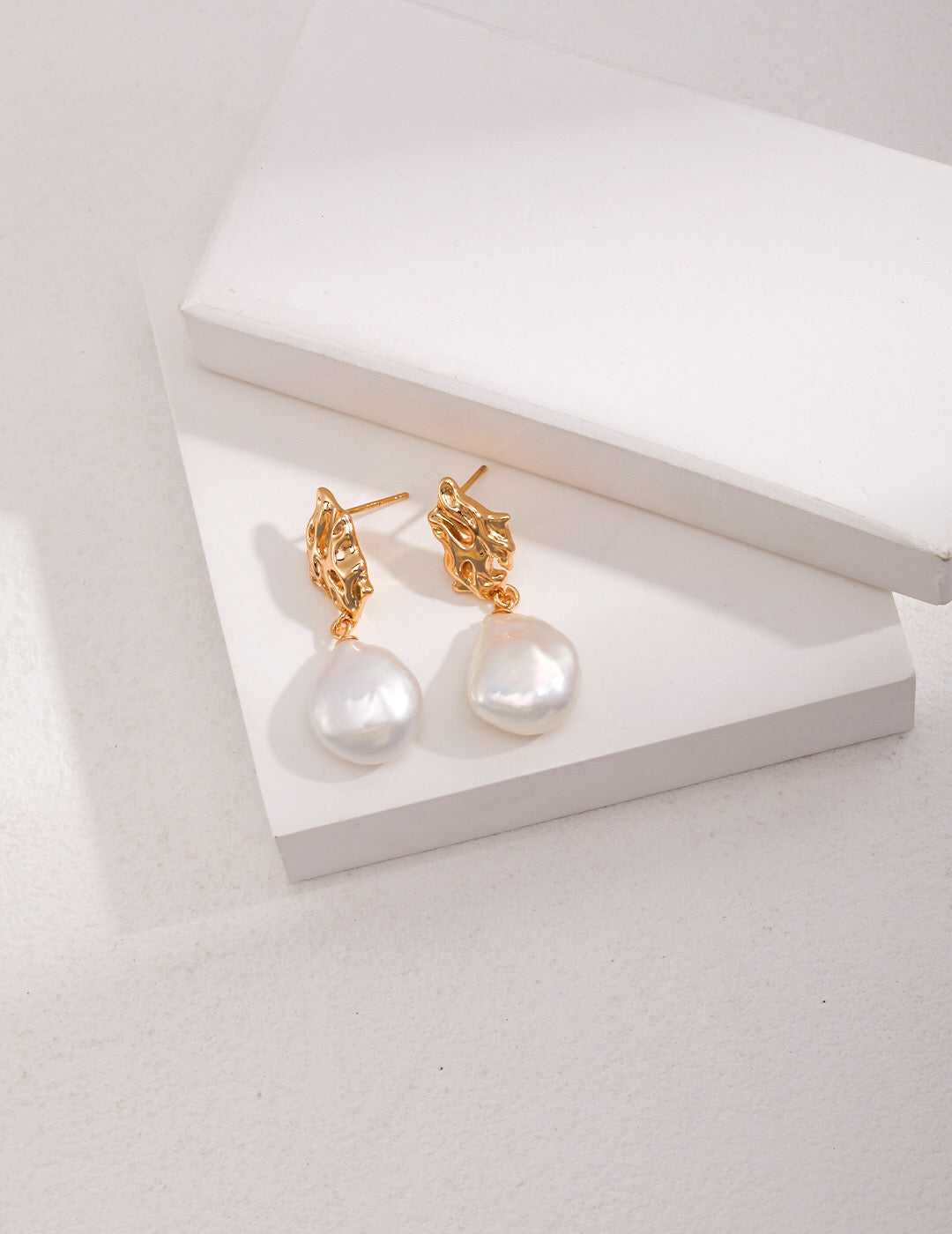 Vintage-Inspired Pearl Drop Earrings