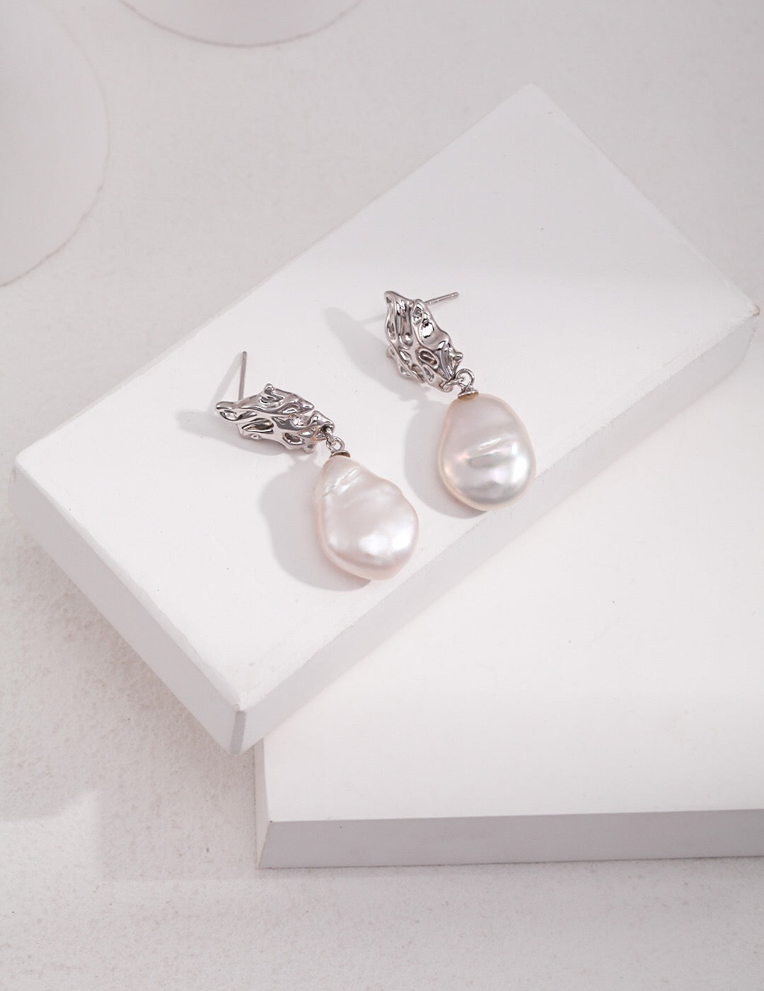 Vintage-Inspired Pearl Drop Earrings