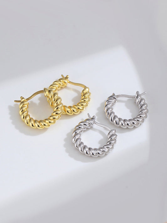 Croissant Hoop Earrings