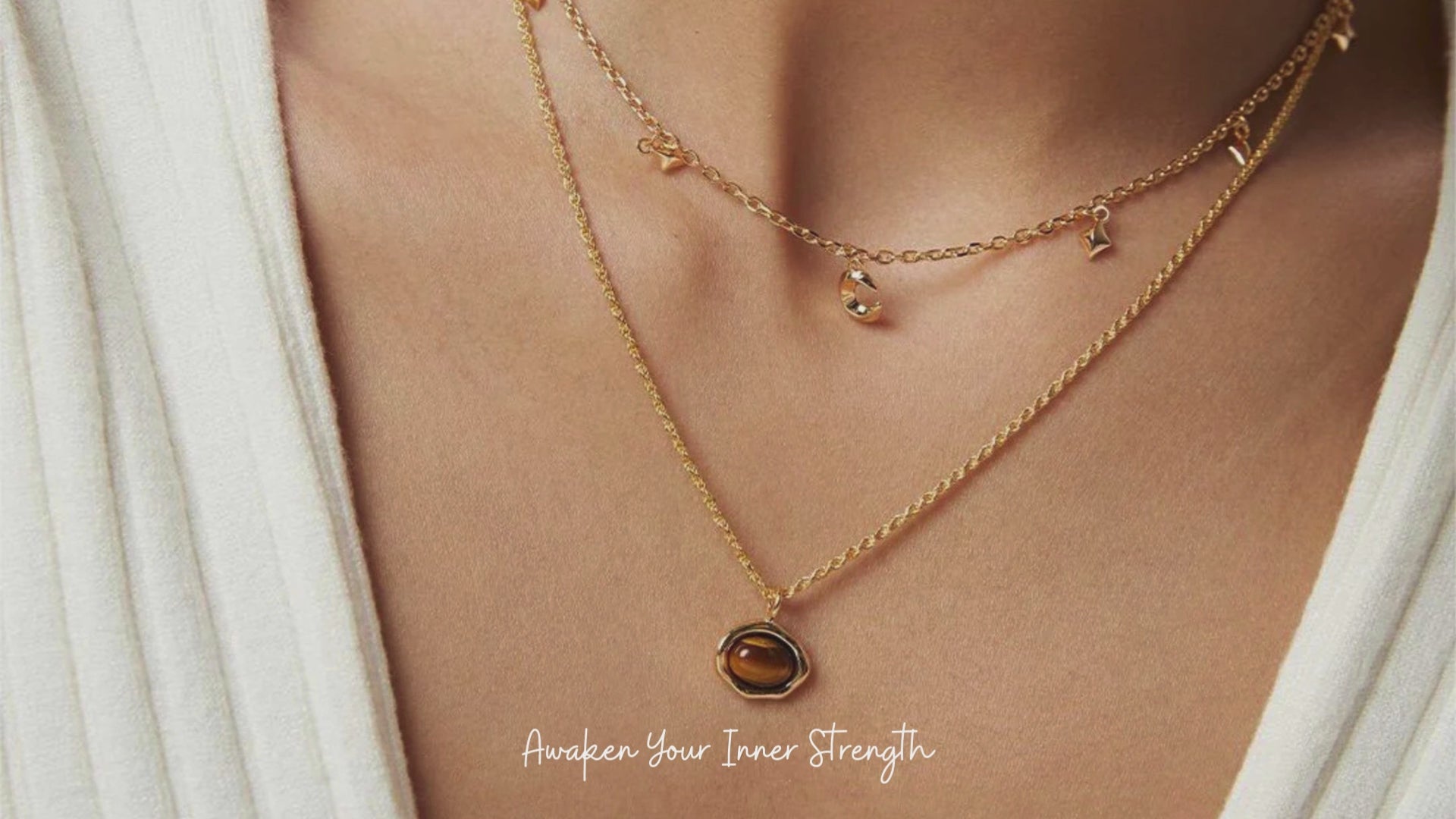 Charger la vidéo : Awaken Your Inner Strength with tiger eye by fernovia design