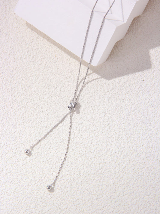 Fashion Tassel Necklace tassel end macro shot – Fernovia Design