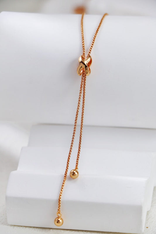 Close-up of Fernovia Design Fashion Tassel Necklace pendant detail